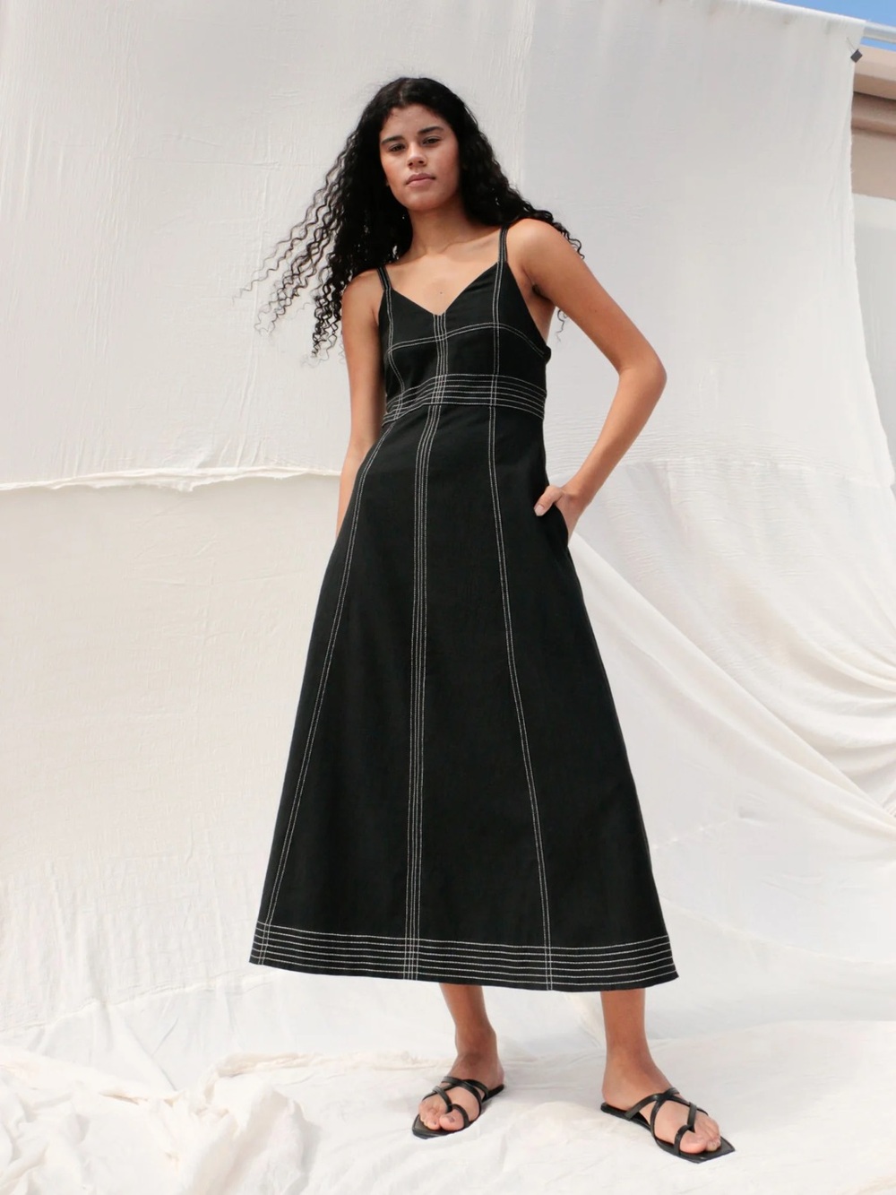 The Handloom Eva Maxi Dress